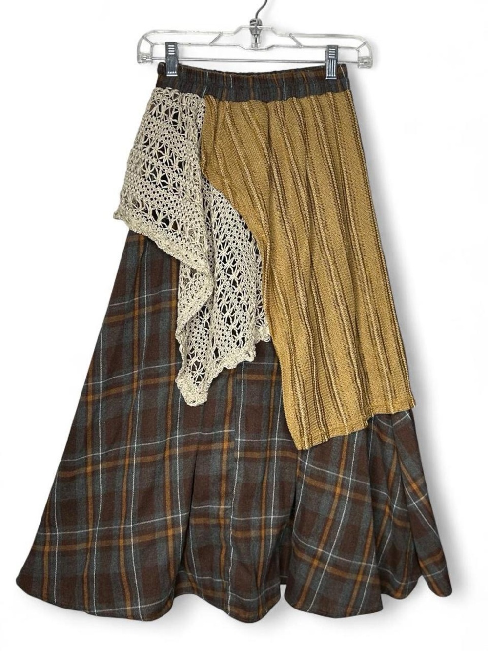 Boho grunge cottage fairy patchwork Skirt